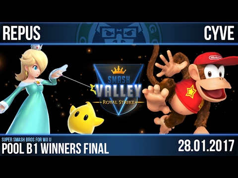 SV - repus (Rosalina) Vs. pM | cyve (Diddy) - Pool B1 Winners Final - Smash 4 Singles