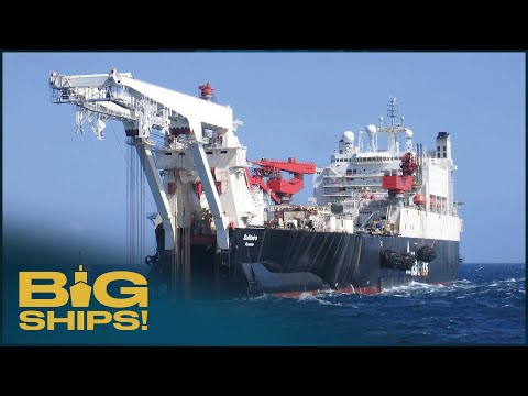 MV Solitare: The Huge Deep-Sea Pipe Laying Ship