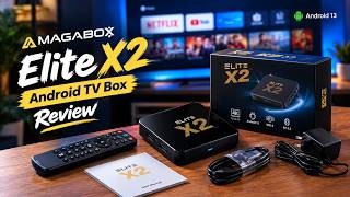 MAGABOX Elite X2 android tv box Review