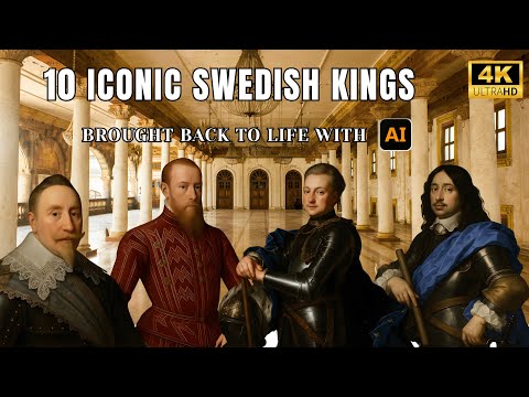 10 Swedish Kings Brought Back to Life with AI Vol. 1 | Gustav I Vasa, John III,  Gustavus Adolphus
