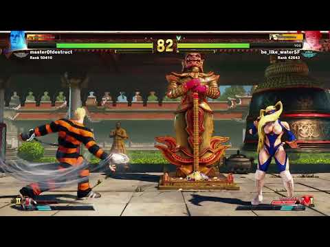 STREET FIGHTER V R. Mika vs I can’t Cody yet