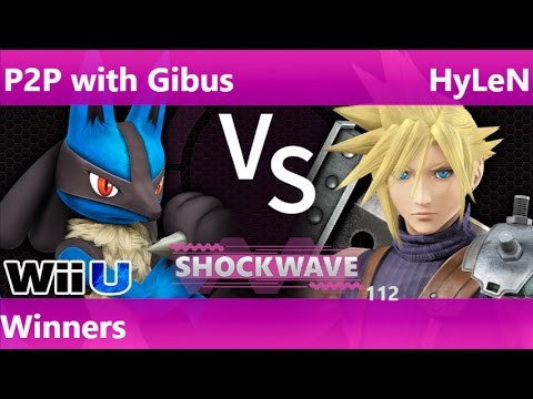 SW 112 - P2P with Gibus (Lucario) vs SM | HyLeN (Cloud) Winners - Smash 4