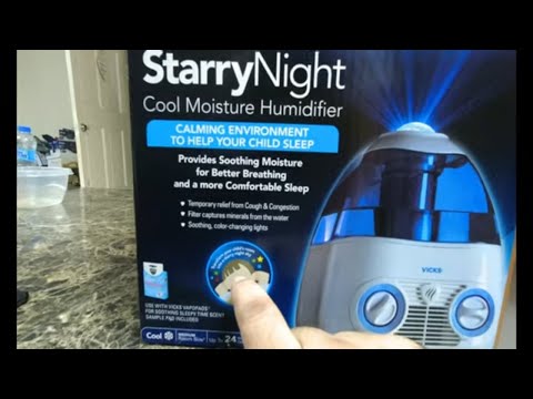 Vicks Starry Night Humidifier Disassembly Cleaning - save someone!