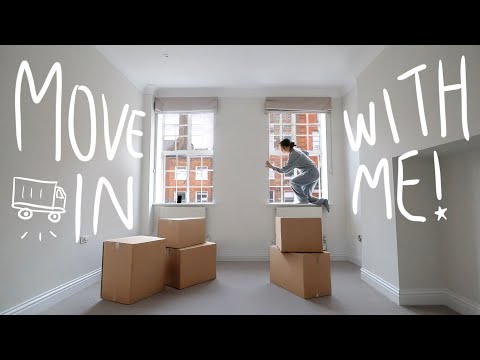 Moving Into My New Apartment in London & Empty Flat Tour!