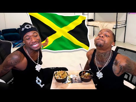 Tylil & Zeddy Will HILARIOUS JAMAICAN FOOD MUKBANG 😂!