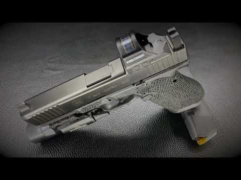 Gen 5 Glock 17 Custom Stippling