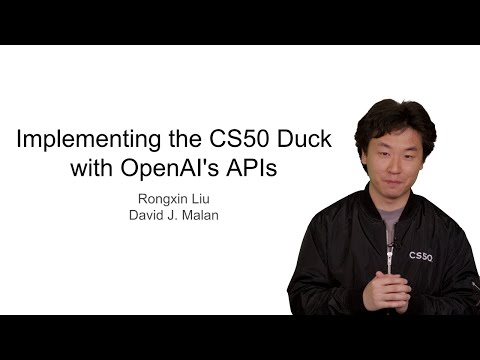 The Implementation of CS50's Virtual Duck Using OpenAI's APIs