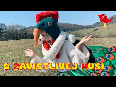 Rozprávka O závistlivej husi - Rozprávky Líšky a Vlka