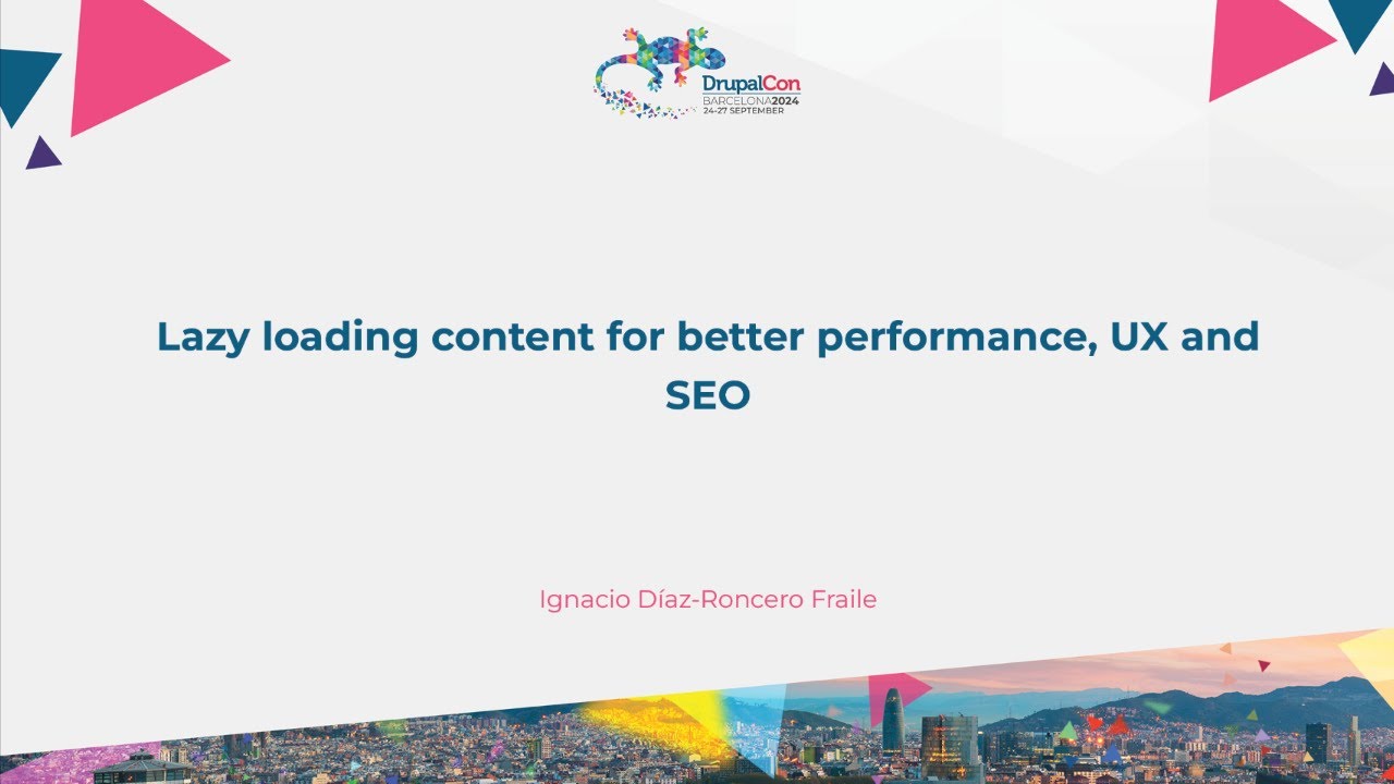 Lazy loading content for better performance, UX and SEO
