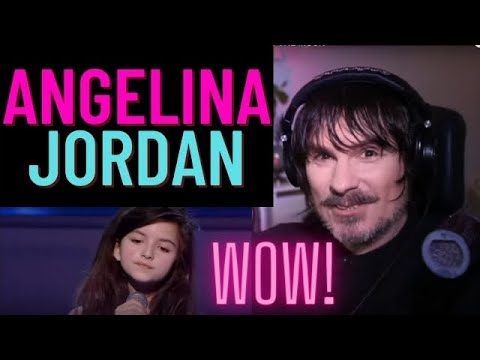 PRO SINGER'S first REACTION to ANGELINA JORDAN - FLY ME TO THE MOON