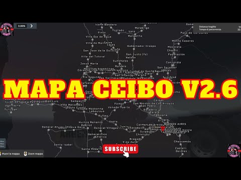 ETS2 1.50 MAPA CEIBO V2.6