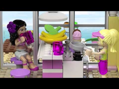 Vidéo LEGO Friends 41037 : La villa sur la plage