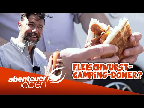 FLEISCHWURST-DÖNER vom Campingkocher? Minimalistisch-LECKERE Campingküche! | Abenteuer Leben