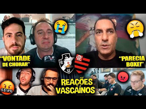 REAÇÕES dos VASCAÍNOS FURIOSOS com a GOLEADA HISTÓRICA - VASCO 1X6 FLAMENGO [REACT BRASILEIRÃO 2024]