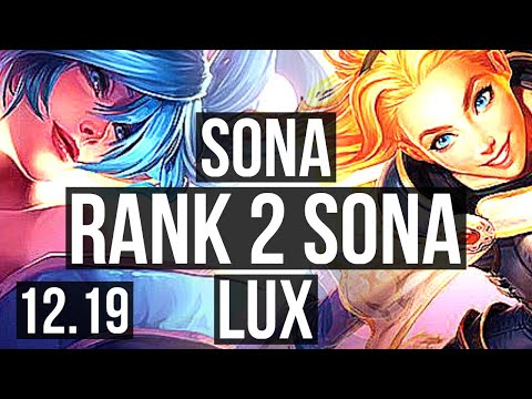 SONA & Varus vs LUX & Caitlyn (SUP) | Rank 2 Sona, 0/0/9, 1000+ games | EUW Challenger | 12.19