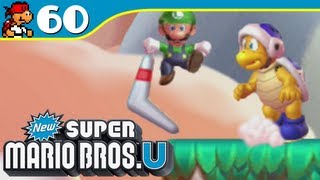 New Super Mario Bros. U | Bouncy Cloud Boomerang - Meringue Clouds-4 - 60 (Wii U Walkthrough)