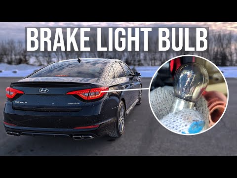 How to Replace Brake Light Bulb - Hyundai Sonata (2015-2017)
