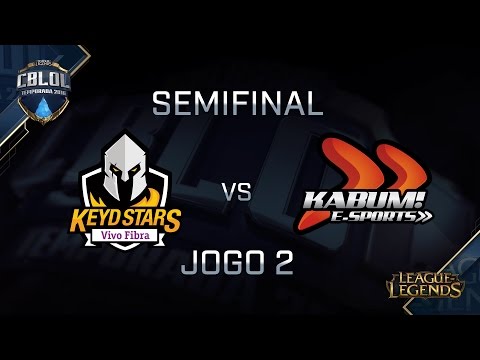 Keyd x KaBuM (Semifinais - Jogo 2) CBLoL 2016 - 1ª Etapa