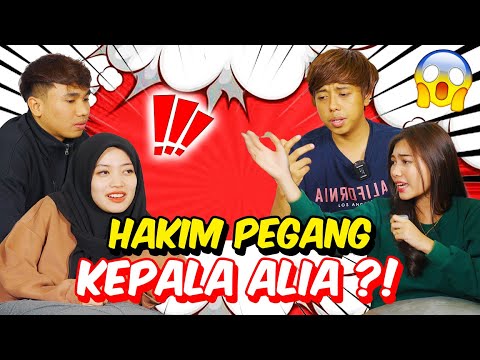 HAKIM PEGANG KEPALA ALIA ?! - AM MENGAMUK KENA UGUT DENGAN ALIA !