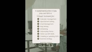 Training Video Gallery 13 9 Administrative Tasks to Delegate to Your Virtual Assistant