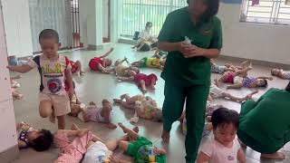 Nằm lăn lóc cho mát