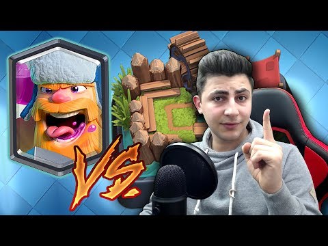 ДРОВОСЕК НА 1 АРЕНЕ CLASH ROYALE!