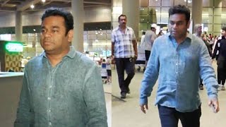 SPOTTED: A. R. Rahman At Mumbai Airport