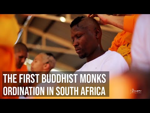 The First Buddhist Monks Ordination in South Africa
