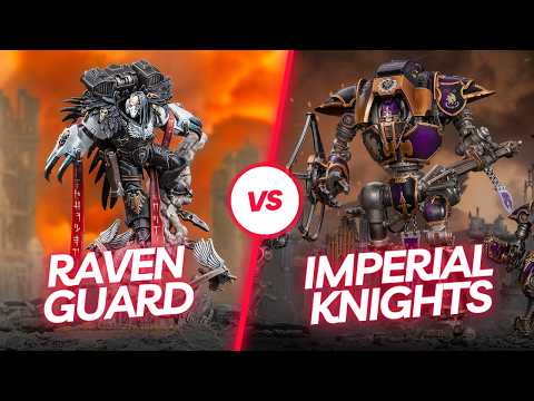 Raven Guard vs Imperial Knights | Warhammer 40k Grand Tournament Battle Report
