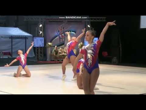 AG2-GR RUS Solnechnogorsk sport aerobics Kohtla-Jarve Open Cup 2018