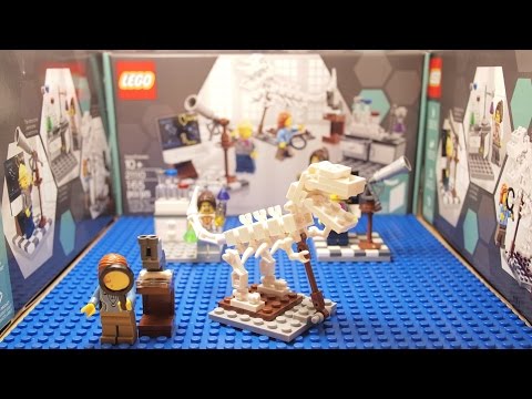 Vidéo LEGO Ideas 21110 : L'institut de recherches