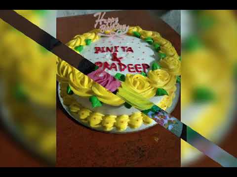 Quick cake decoration video