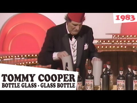 Tommy Cooper - Classic Bottle Glass, Glass Bottle!