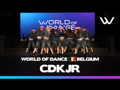 CDK JR | 1st Place Junior Team Division | World of Dance Belgium 2025 | #WODBE25