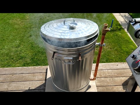Trash Can Low Temp Smoker