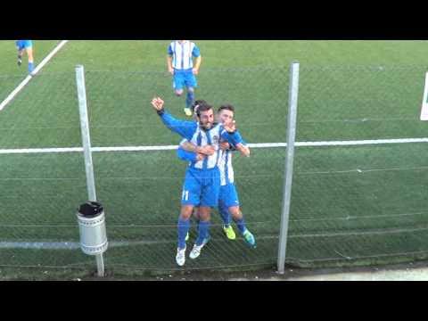 Promozione Victoria Ivest - Borgaretto: Gol di Barbera.