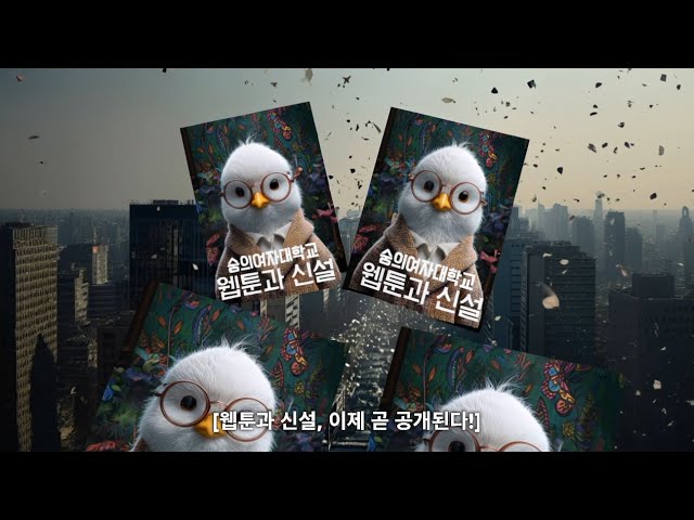 숭의여자대학교 웹툰과 홍보영상