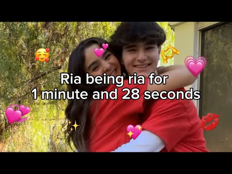 Ria being ria for 1 minute and 28 seconds