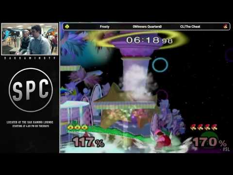 SPC 43 Winners Quarters - Frosty (Sheik) vs CL|The Cheat (Luigi)