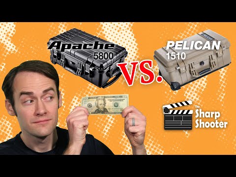 Why pay more? Pelican 1510 vs Apache 5800 (hard shell carry-on case)