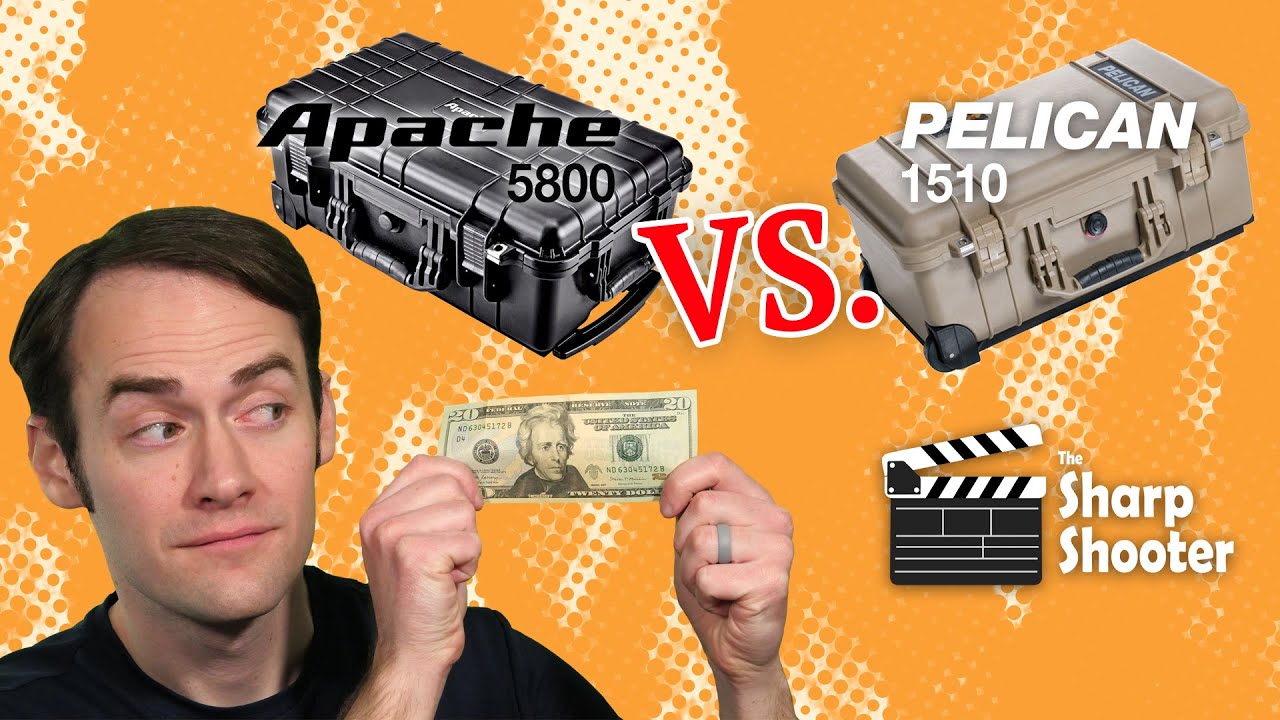 Why pay more? Pelican 1510 vs Apache 5800 (hard shell carry-on case)