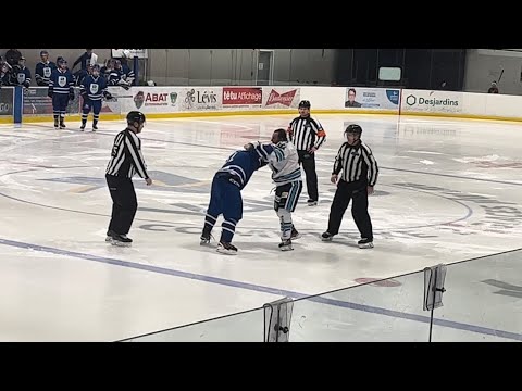 David Duhamel Vs Maxime Labrecque LHSAAAQ (24/02/2024)