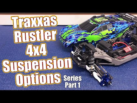 Suspension Overhaul! Traxxas Rustler 4x4 VXL Full Upgrade Project Truck Part 1 | RC Driver