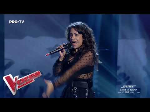 Renee Santana - Billie Eilish - when the party's over | LIVE 1 | Vocea Romaniei 2019