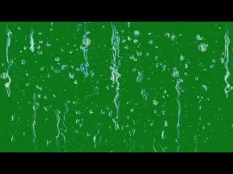 Water Drops Green Screen 4K | Rain Falling Water Drops On Screen Effects #edit #tutorial #free