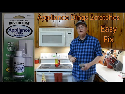 Rust-oleum Appliance Epoxy Touch Up Paint fix scratches, dings