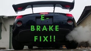 How to Fix a Solstice Parking Brake!