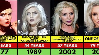 Blondie Debbie Harry Transformation From 1 to 79 Years Old