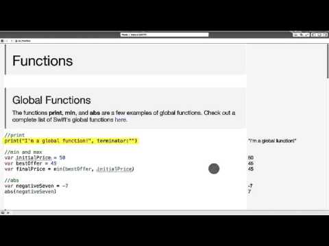 Self contained Chunks of Code