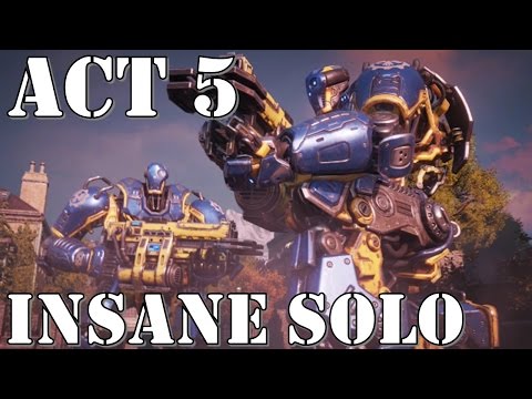 Gears of War 4 – Act 5 (End) – INSANE SOLO Walkthrough Playthrough [Final Boss]